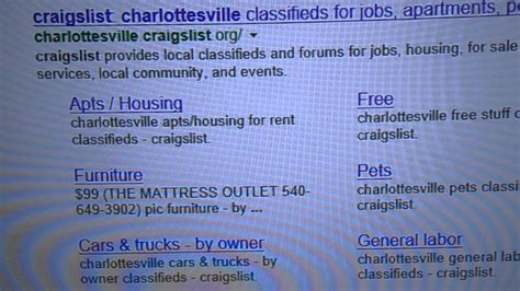 Craigslist Charlottesville for Beginners A Step-by-Step Guide