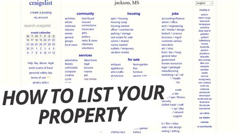 Craigslist For Sale Categories