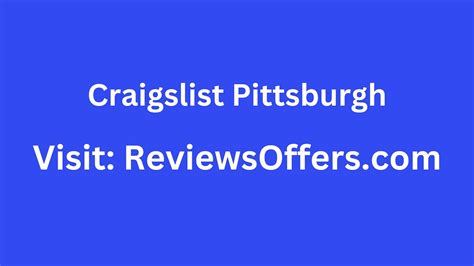 Craigslist Pittsburgh Exposed Shocking New Secrets Revealed