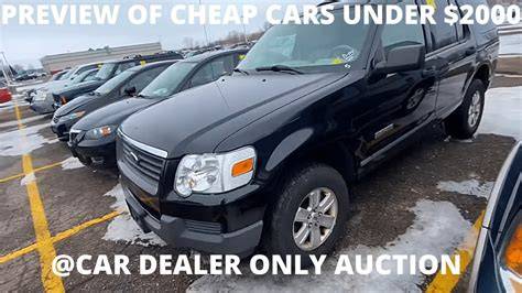 Craigslist Used Cars Under 2000