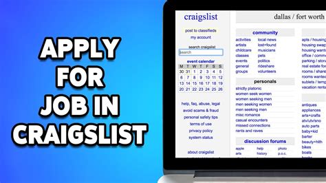 Craigslist Wichita A Guide to Local Job Openings