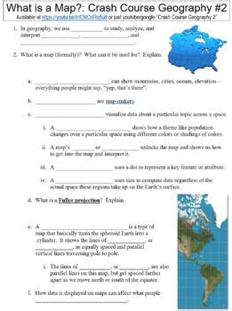 Crash Course Geography Worksheets