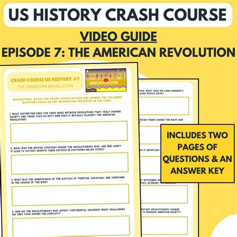 Crash Course Us History 7 Worksheet Answers