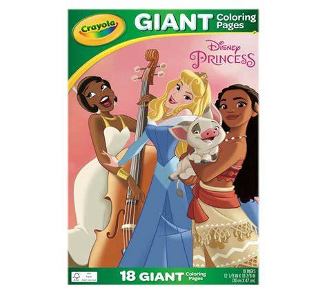Crayola Giant Coloring Pages Disney Princess