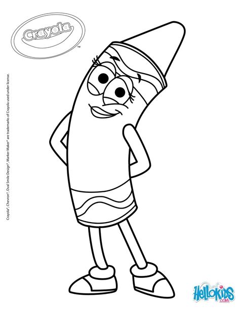 Crayola Large Coloring Pages