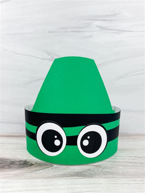 Crayon Headband Template