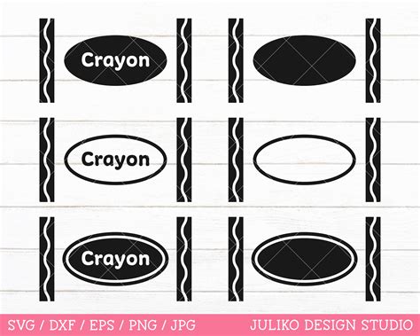 Download Crayon Label Cut Images