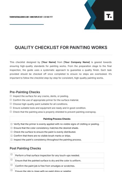 Crayon Quality Checklist