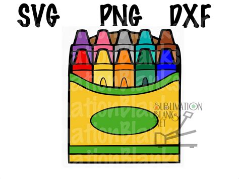 Download Crayons Clipart Vector DXF Files