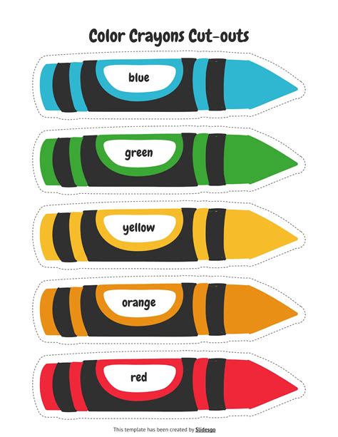 Download Crayons Cut Images