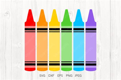 Download Crayons Files for Cricut