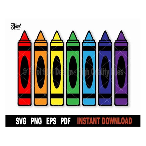 Download Crayons for Cricut Machine