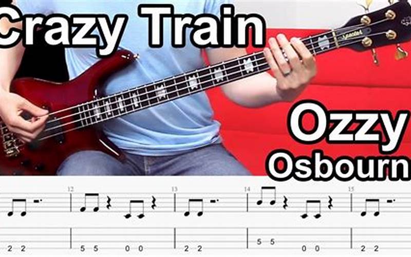 Crazy Train Bass Intro