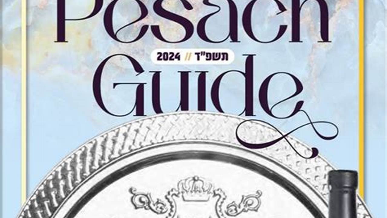 Crc Pesach Guide 2024