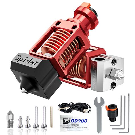 Creality Spider Pro High Temperature High Flow Hotend Kit All Metal Up To 300â„ƒ 300mm/S Printing For Ender-3 /5 Cr-10 Series