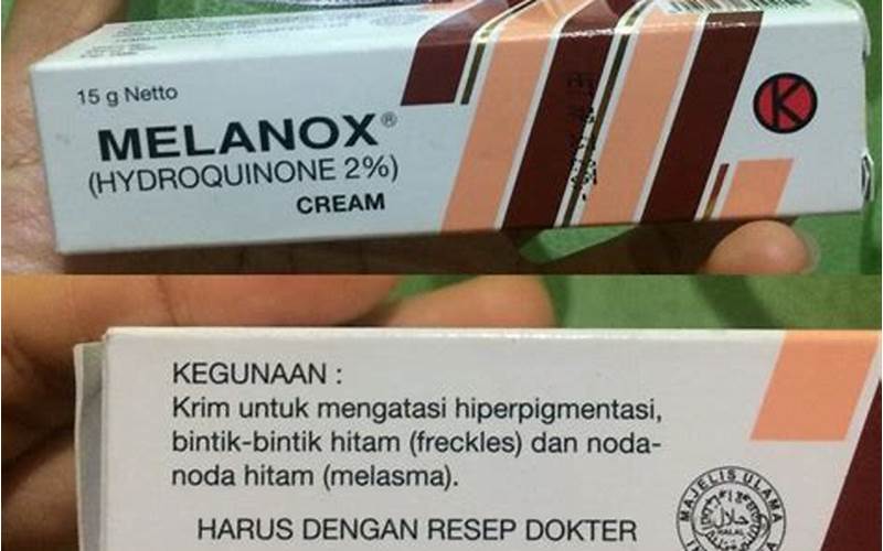 Cream Melanox, Solusi Efektif Untuk Menghilangkan Bekas Jerawat