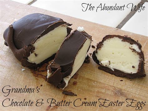 Cream Easter Eggs