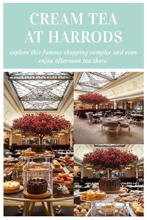 Cream Tea at Harrods