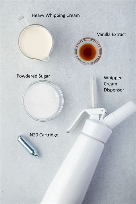 Cream Whipper Recipes