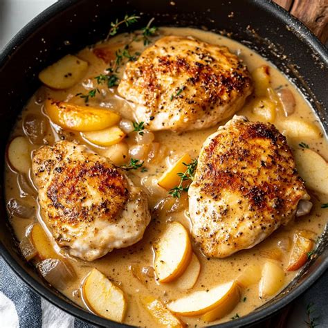 Creamy Apple Cider Chicken