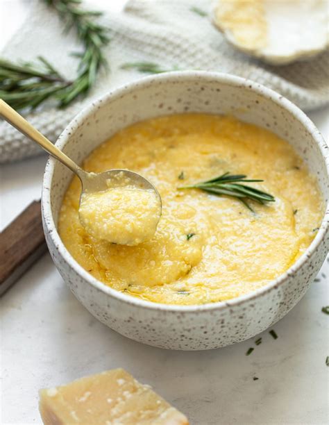 Creamy Polenta with Parmesan Cheese