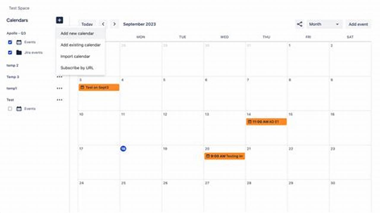 Create A Calendar In Confluence