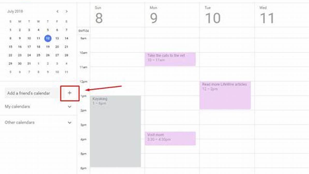 Create A New Google Calendar Account