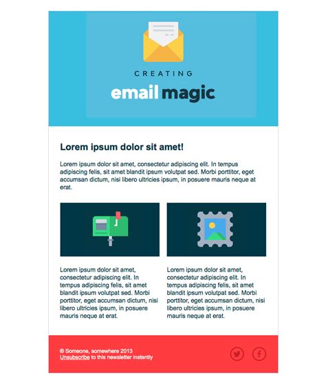 Create Email Template Html