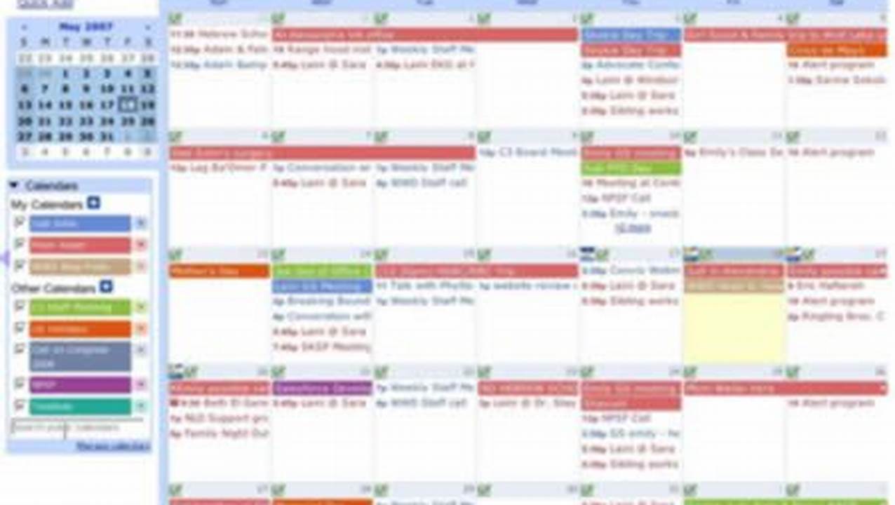 Create Google Calendar For Group