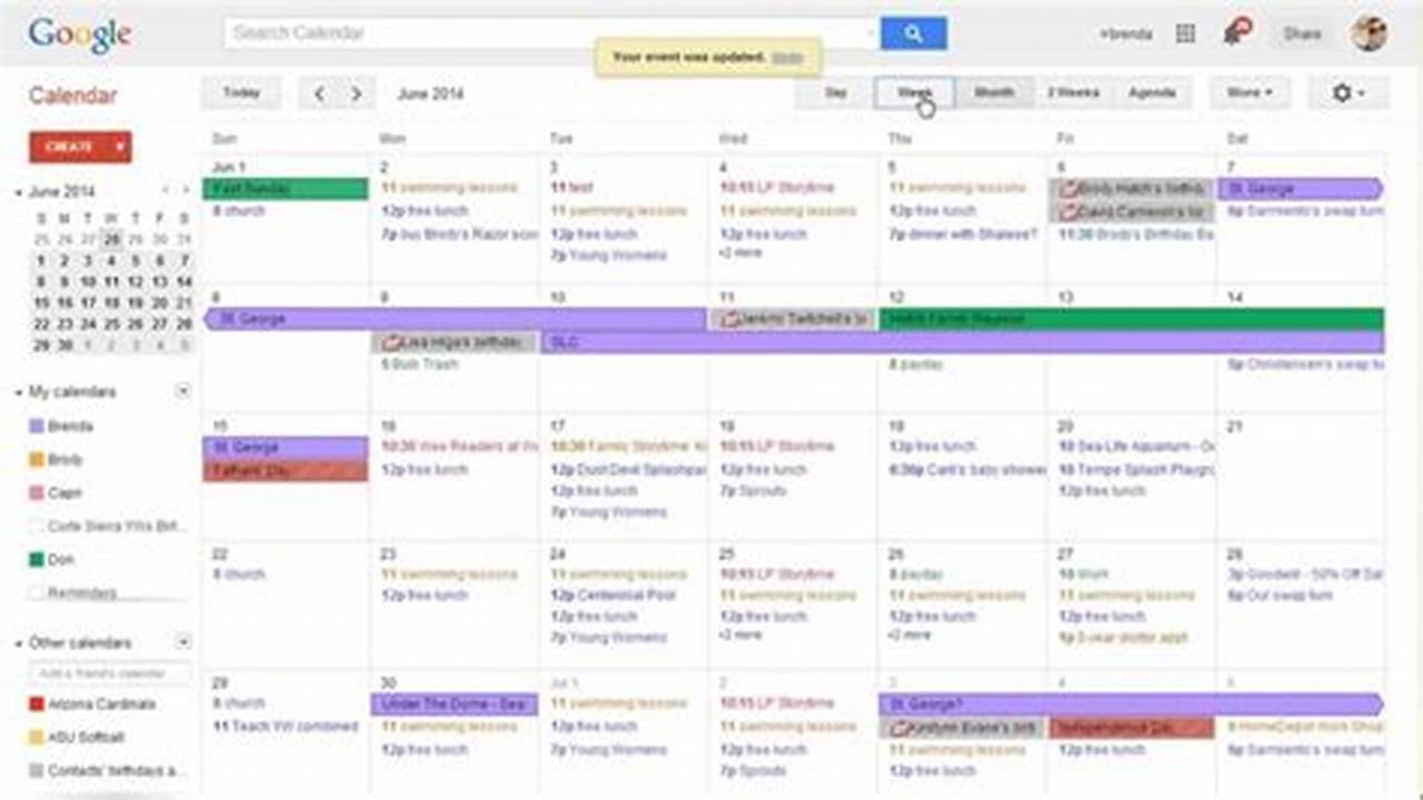 Create Google Family Calendar