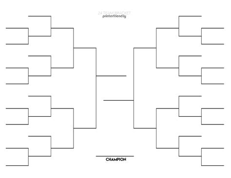 Create Printable Bracket