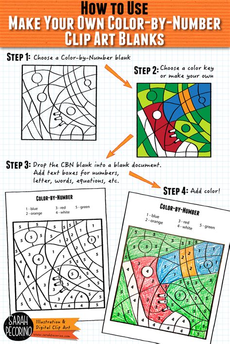 Create Your Own Color By Number Worksheet