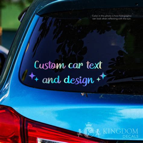 Create A Custom Car Decal