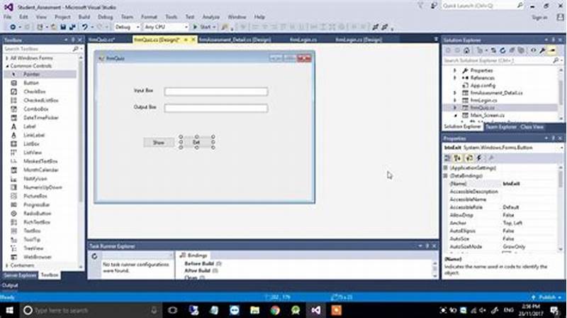 Create A Form In Visual Studio