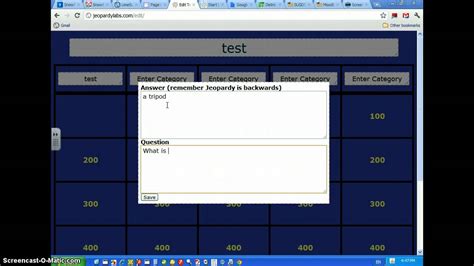 Unleash Your Inner Game Show Host: How to Create a Jeopardy Game That Will Keep Everyone Guessing!