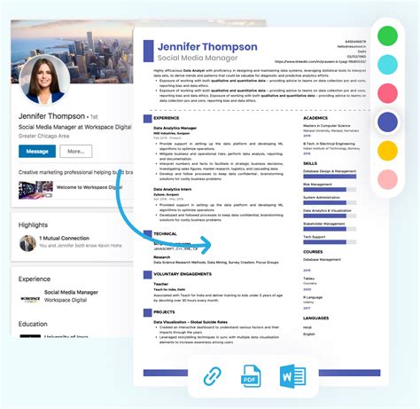 Create A Resume From Linkedin Profile