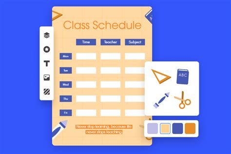 Create Your Monday To Friday Kids Schedule Template Get Your Calendar