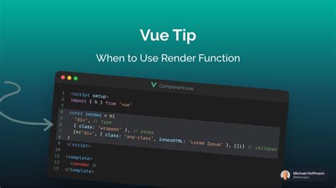 Create A Template Function To Render A Message To Html