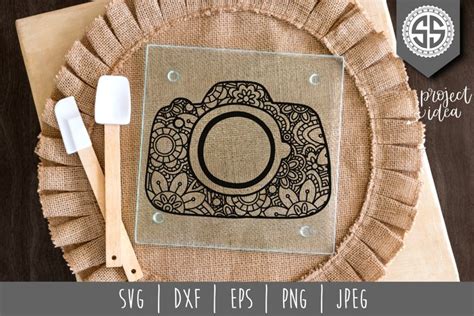 Create Amazing Camera Mandala Designs with These Free SVG Files!