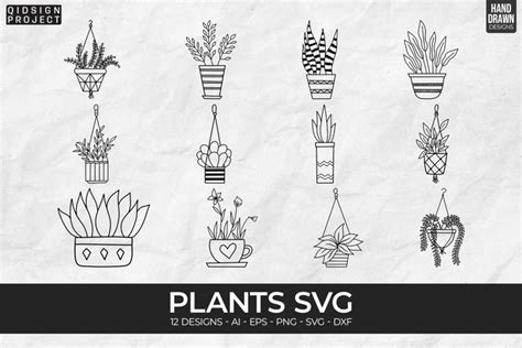 Create Amazing Designs Instantly With These Free Plant SVG