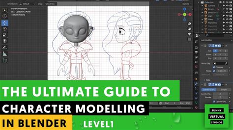 Create Character Blender