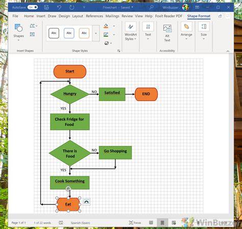 Create Flowchart In Word