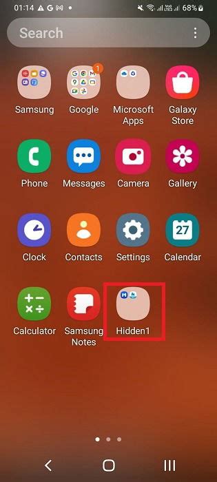 Create Folders to Hide Apps on Android