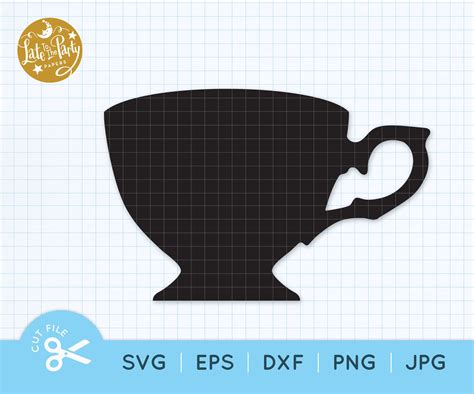 Create Masterpieces with This Free Teacup SVG File!