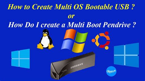 Create Multi OS Bootable Flash Drive