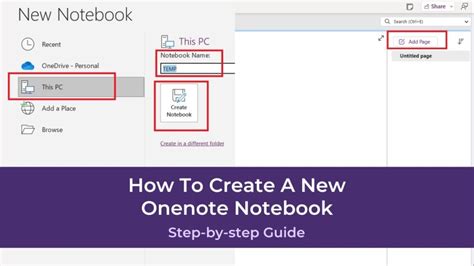 Create New Notebook