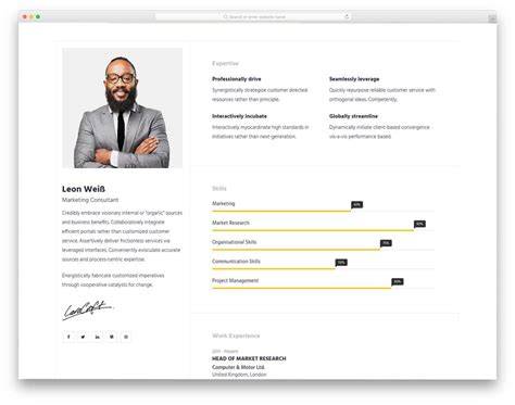 Create Personal Website For Resume