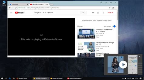 Create PiP Window on Any Website on Chrome OS