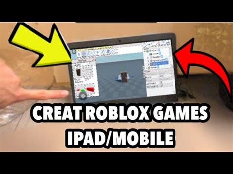 Create Roblox games On iPad (Work 2022) - YouTube