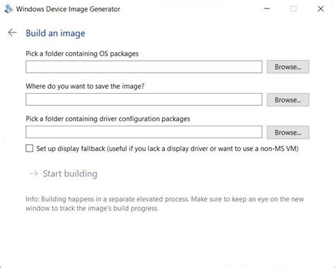 Create Windows 10X images using Device Image Generator